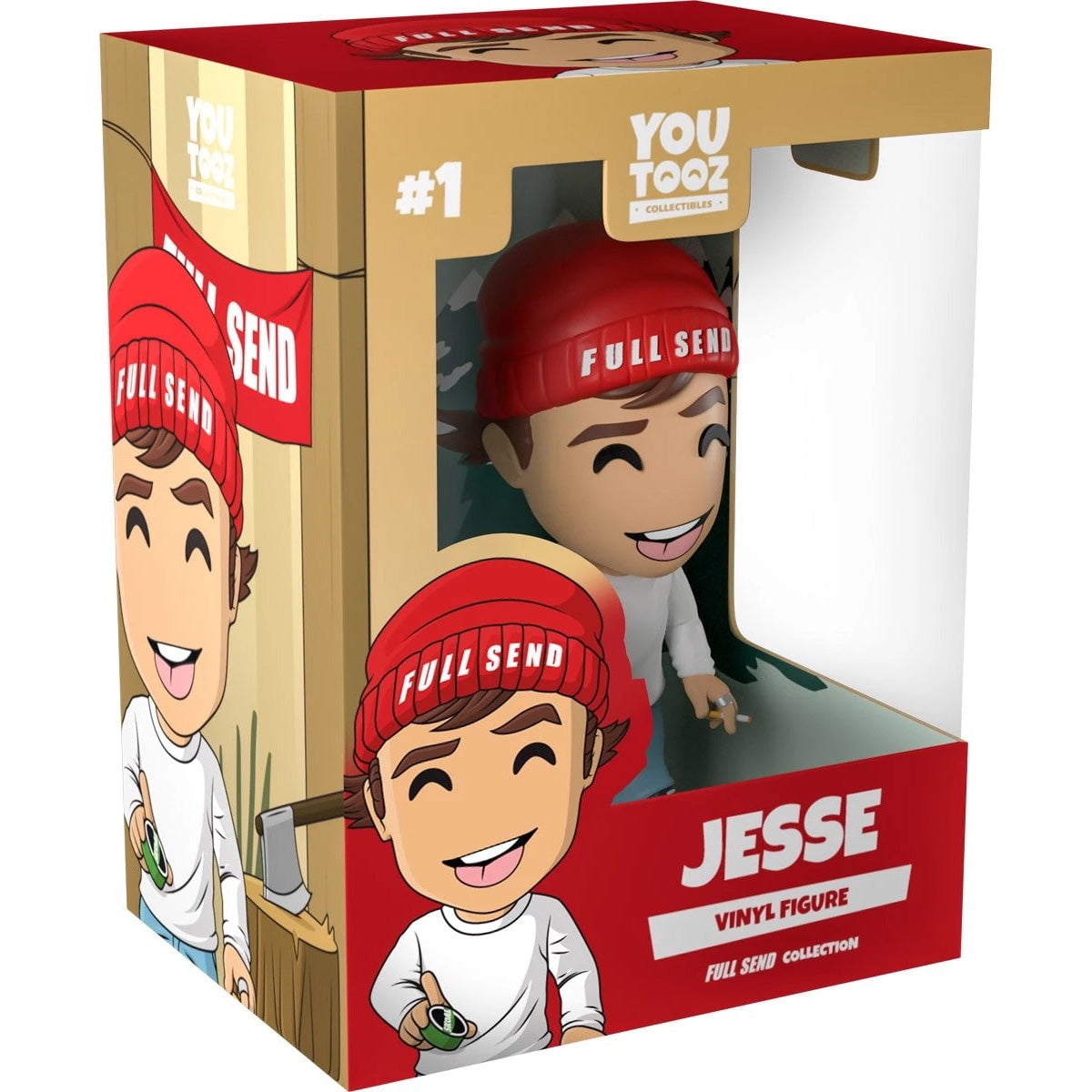 Youtooz CallMeCarson Vinyl Figure Wood Fired Pizza
