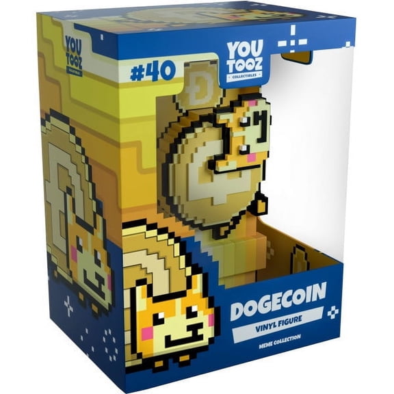 Youtooz: Meme Collection - Dogecoin Vinyl Figure [Toys, Ages 15+, #40]
