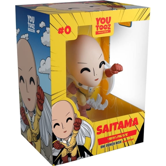 Youtooz: One Punch Man Collection - Saitama Sonic Vinyl Figure [Toys, Ages 15+, #0]