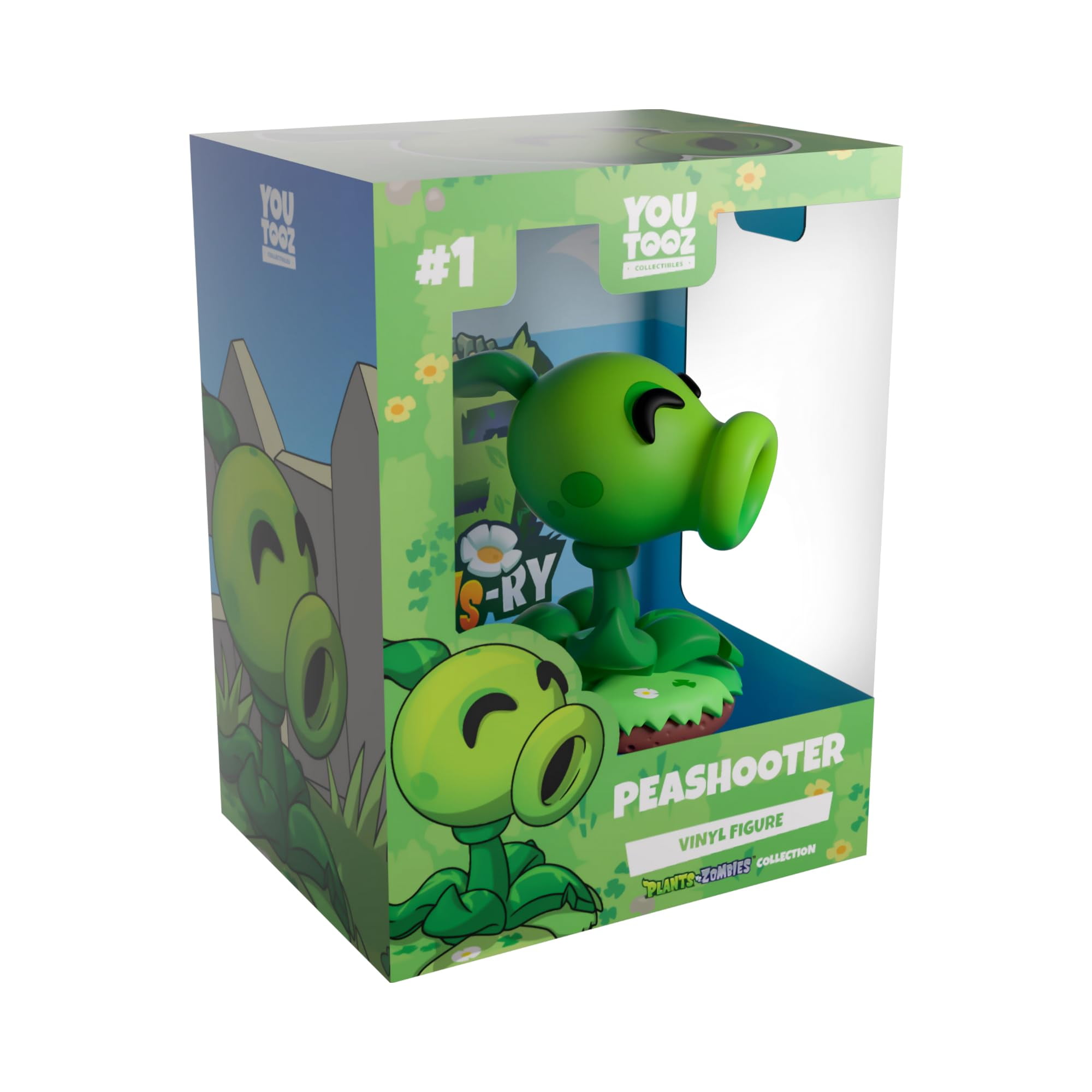 (Tag 2A-2) Youtooz - Plants Vs Zombies: Peashooter