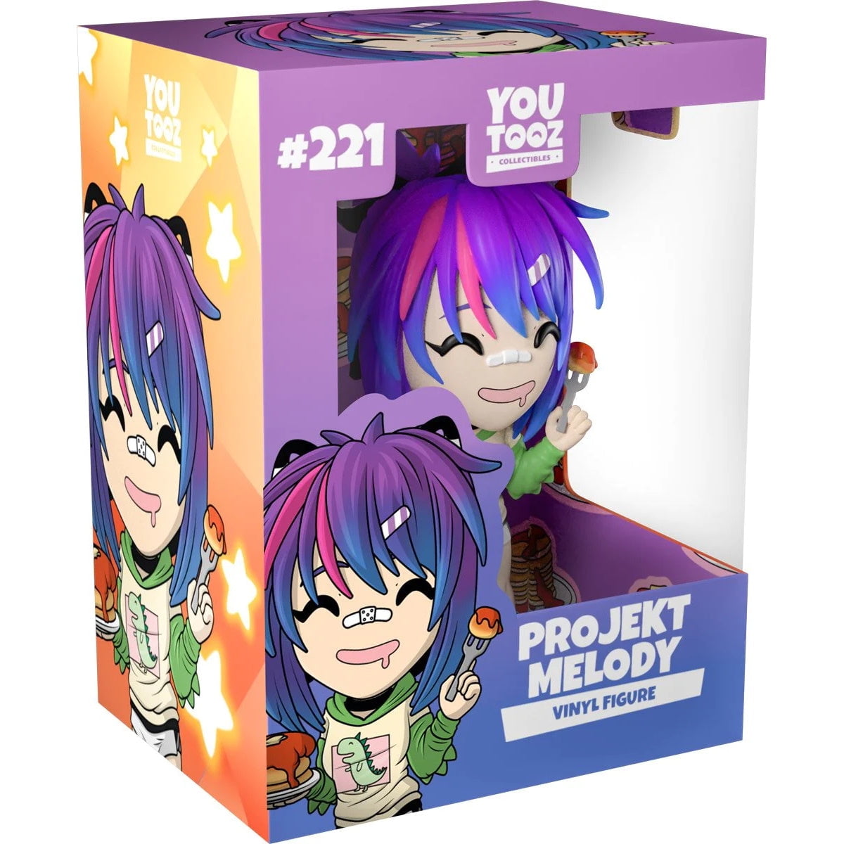 Youtooz: Projekt Melody Vinyl Collectible Figure, Pancake & Syrup