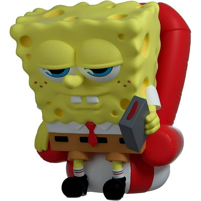 Youtooz Spongebob Heading Out Vinyl Figure, 3" Spongebob Figure, Funny