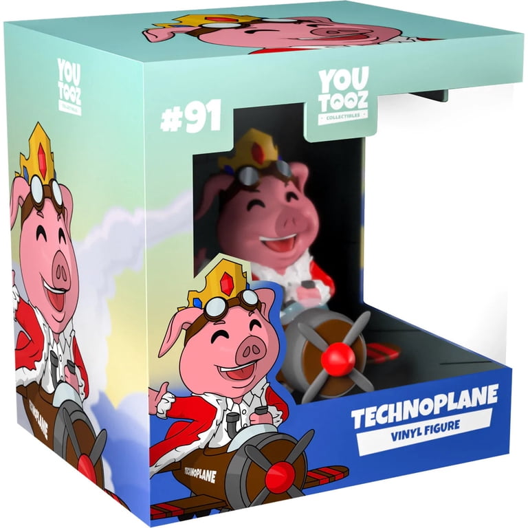 Walmart Exclusive: Youtooz Technoplane Toy, Vinyl Figure for Ages