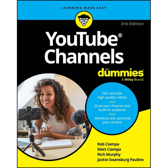 Youtube Channels for Dummies, (Paperback)