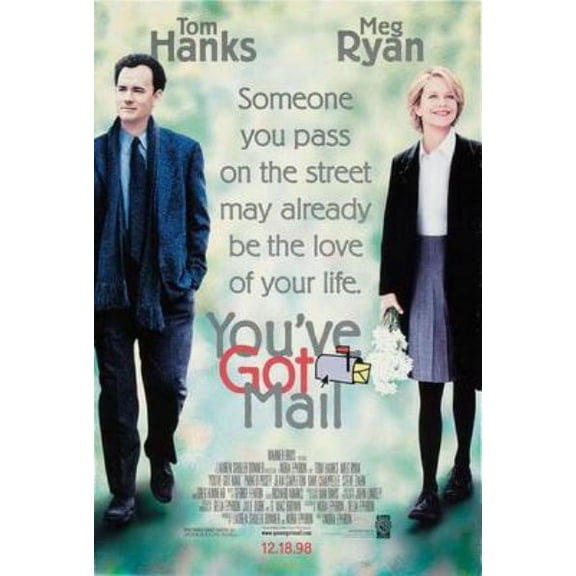 Youve Got Mail Movie Poster Metal Sign 8Inx 12In Metal Print 8x12 Square Adults Best Posters
