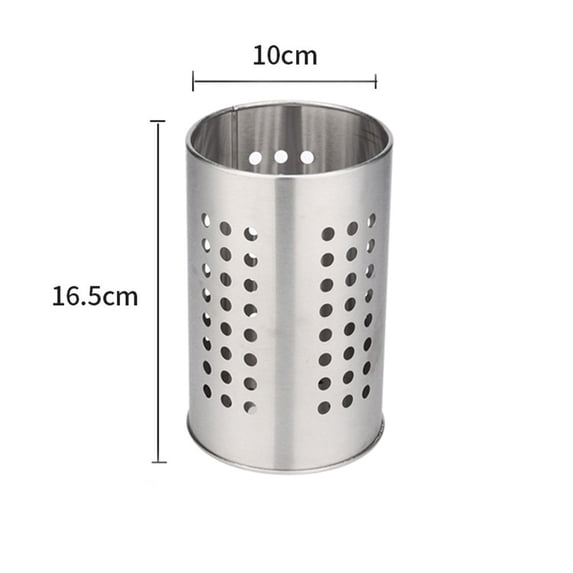Youworth Stainless Steel Kitchen Utensil Holder, Cutlery Stand Rack ...