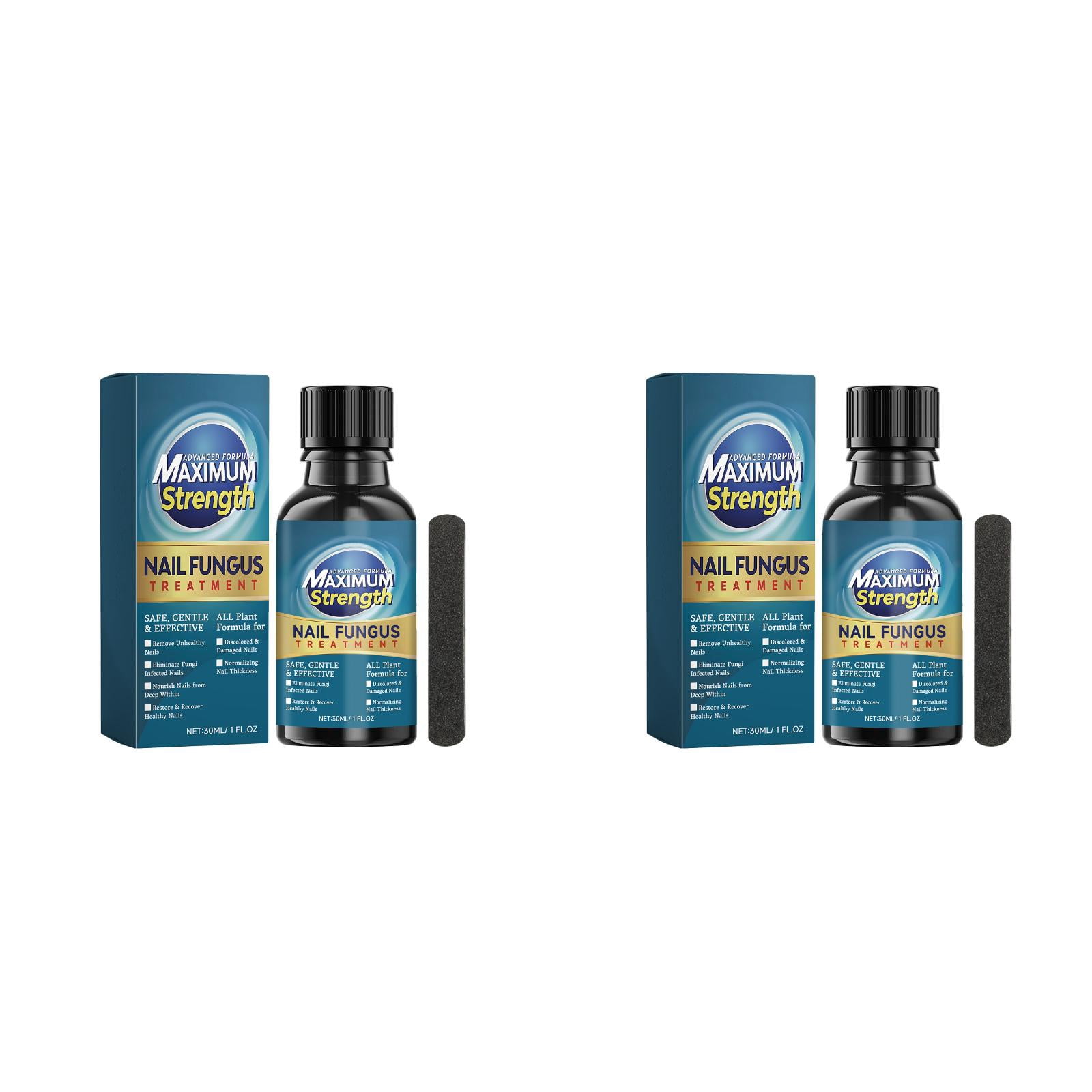 Youyingggg Toenail Extra Strength For Toenail Fingernails Nail For Athletes Foot Thick Broken Discolored & Damaged Nail(1oz) 30ml 2PCS Kur Figs Nail Drying Drops UñAs Stop Biting Nails Nail Things