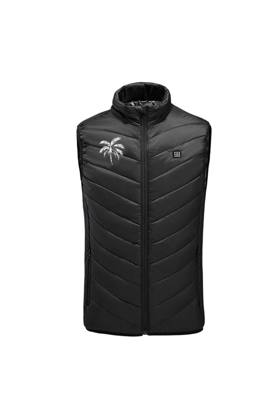 Men's And Women's Winter Printed Nine Zone Three Speed Temperature Controlled Electric Vest Heating Suit Heating Vest Jacket