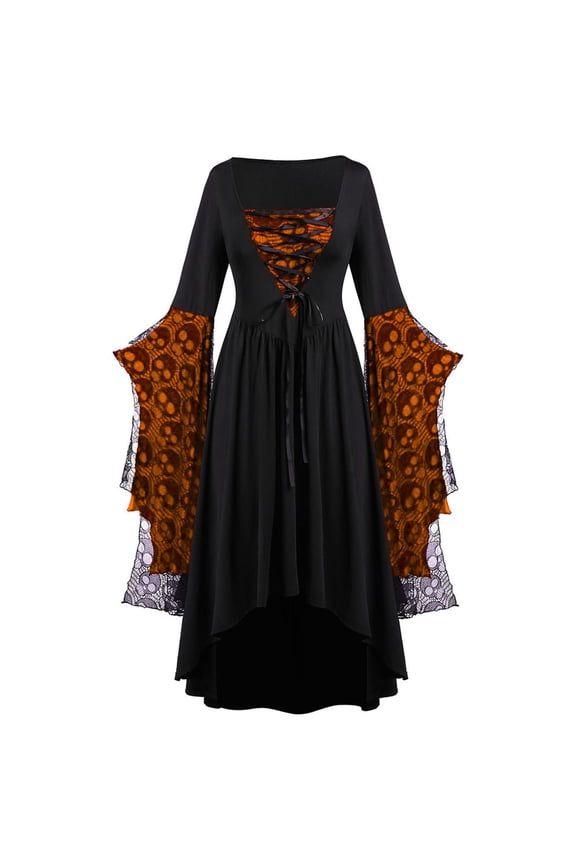 Womens Summer Dresses Plus Size Costumes Medieval Fairy Mesh Halloween Costumes Cosplay Summer Dresses For Women