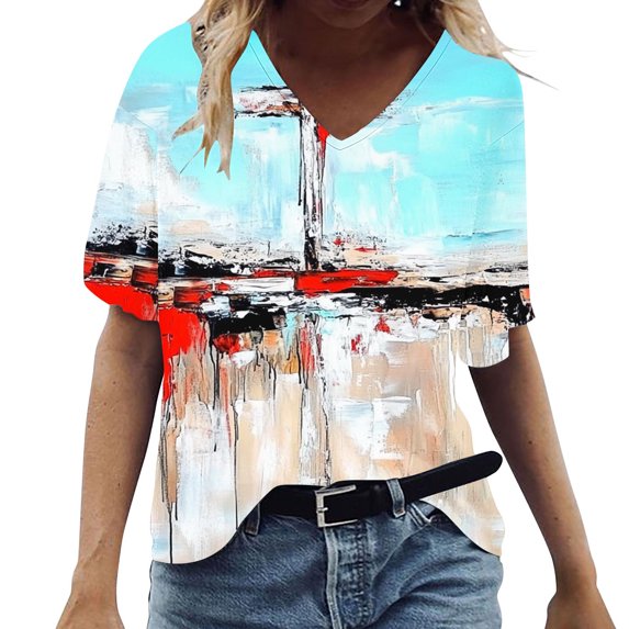 Youyipin Womens Tops Basic Button Down Shirts Cap Sleeve Lapel Collar Tight Blouse Tie Up Back Slim Fit Summer Tops For Women Office Shirt