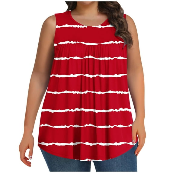 Youyipin Zeagoo Womens Tank Tops Loose Fit V Neck Ruched Sleeveless Tops Casual Basic Banded Shirts Plus Size Tops For Women