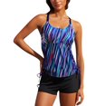 thumbnail image 1 of Youyipin womens swimsuits womens swimsuits 2 piece tank tops Sling halter tankini swimsuits for women tummy control, 1 of 5