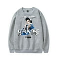 thumbnail image 1 of YovngChimi Demon Time Tour Crewneck Sweatshirt Rapper 2024 New Unisex Fashion Long Sleeve, 1 of 4