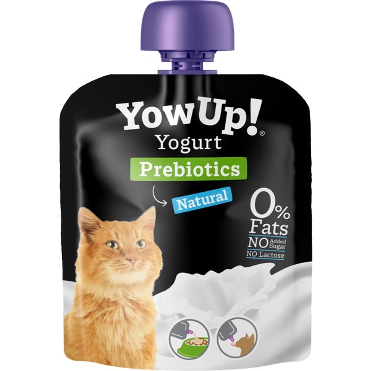 YowUp Cat Prebiotics Yogurt Cat Food 85g Case of 10