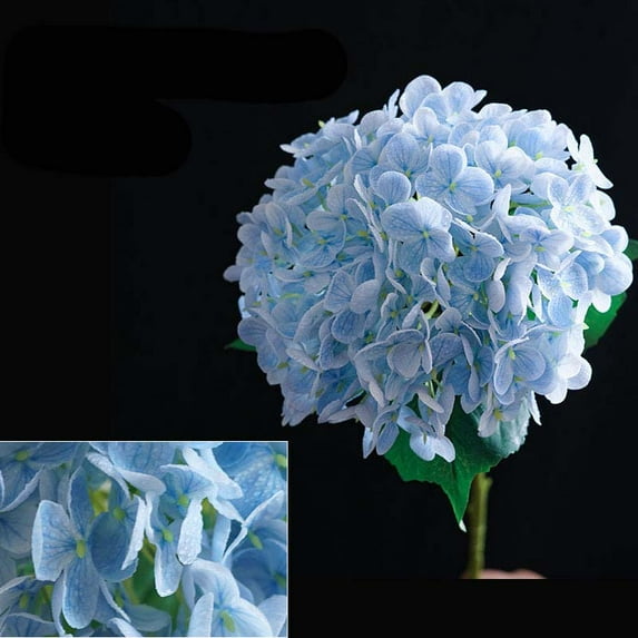 Yoyauz Artificial Flower Simulation Flower Large Hydrangea Realistic Hand Moisturizing Hydrangea Hotel Artificial Wedding Flower Decoration Wedding