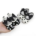 thumbnail image 1 of Yoyauz Baby Girl Mary Jane Shoes Anti Slip Rubber Sole Ballet Slippers Princess Dress Wedding Shoes Newborn Kids Shoes Toddler Shoes（0-12 Month）, 1 of 10