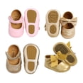 thumbnail image 1 of Yoyauz Baby Girl Mary Jane Shoes Anti Slip Rubber Sole Ballet Slippers Princess Dress Wedding Shoes Newborn Kids Shoes Toddler Shoes, 1 of 7