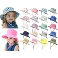 thumbnail image 1 of Yoyauz Baby Sun Hat Bucket Hat Toddler Soft Cap UPF 50+ Wide Brim Chin with Summer Gaming Cap for 0-6 Years, 1 of 6