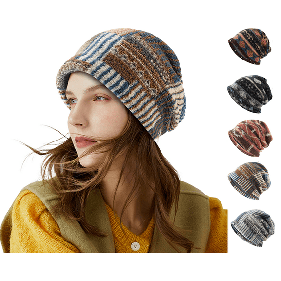 Yoyauz Beanie Winter Thick Beanie Unisex Warm Ski Cap