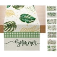 thumbnail image 1 of Yoyauz Bohemian Table Towel, Vintage Seasonal Dresser Scarf for Party Kitchen, Dining Room, Coffee Table, Bedroom, Indoor & Outdoor, Machine Washable (Bohemia, 13in x 72in / 30×180cm), 1 of 5