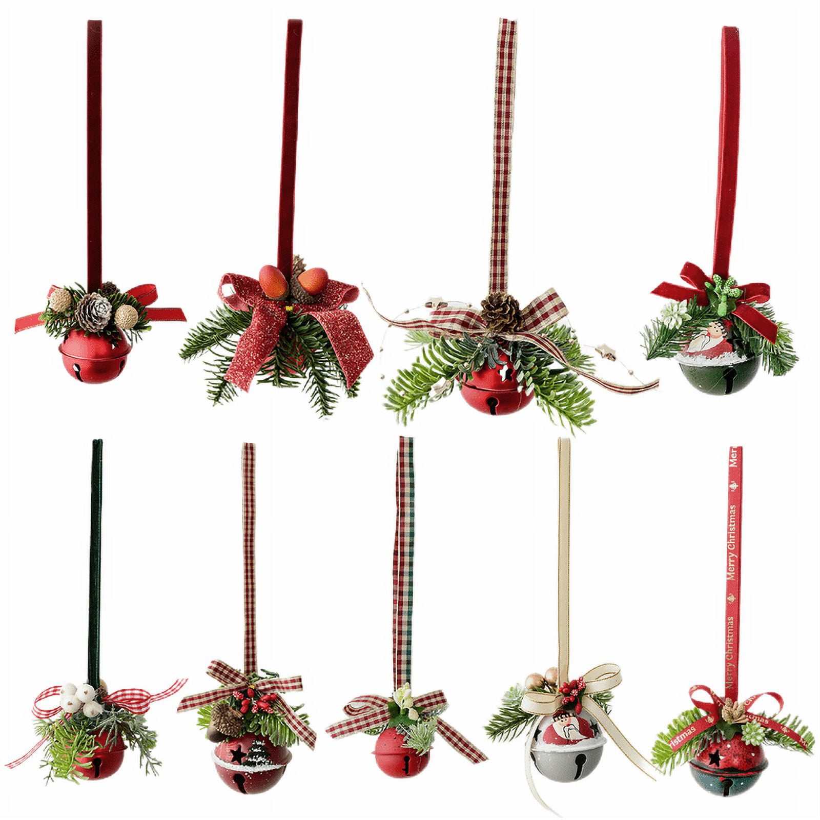 Yoyauz Christmas Bell Ornaments 2024 Xmas Tree Hanging Decorations