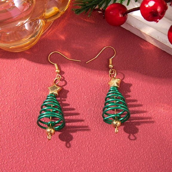 Yoyauz Christmas Earrings For Ladies Christmas Snowflakes Lightweight Earrings Cute Christmas Parties Jewelry Gifts