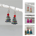 thumbnail image 1 of Yoyauz Christmas Earrings For Ladies Christmas Trees Lightweight Earrings Cute Christmas Parties Jewelry Gifts, 1 of 5