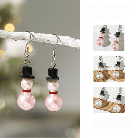 Yoyauz Christmas Earrings For Ladies Christmas Trees Snowflakes Bows Bells Lightweight Earrings Cute Christmas Parties Jewelry Gifts