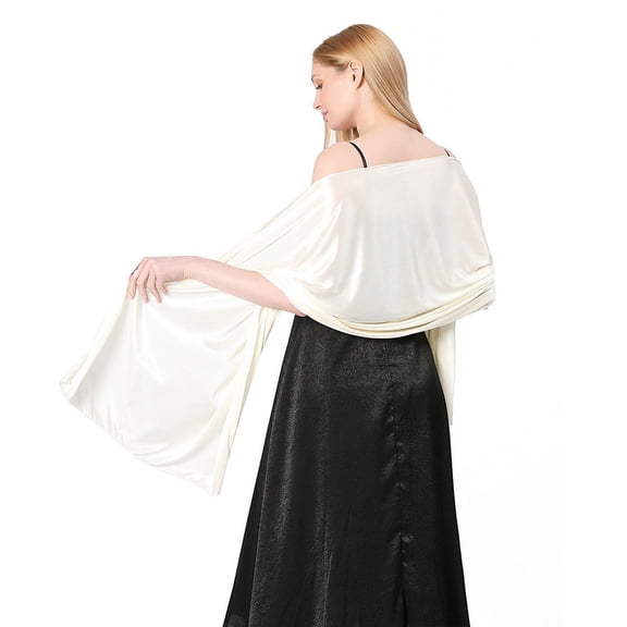 Yoyauz European And American Shawls, Evening Dress Parties, Bridesmaid Dresses, Shawls, Scarves, Dual-purpose Organza Shawls