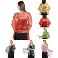 thumbnail image 1 of Yoyauz European And American Shawls, Evening Dress Parties, Bridesmaid Dresses, Shawls, Scarves, Dual-purpose Organza Shawls, 1 of 6