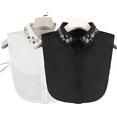 thumbnail image 1 of Yoyauz False Collar Detachable Collar Shirt Dickey Collar Half Shirt False Collar Suitable for Girls and Women, 1 of 6
