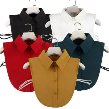 Yoyauz False Collar Detachable Collar Shirt Dickey Collar Half Shirt False Collar Suitable for Girls and Women
