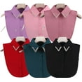 thumbnail image 1 of Yoyauz False Collar Detachable Collar Shirt Dickey Collar Half Shirt False Collar Suitable for Girls and Women, 1 of 6