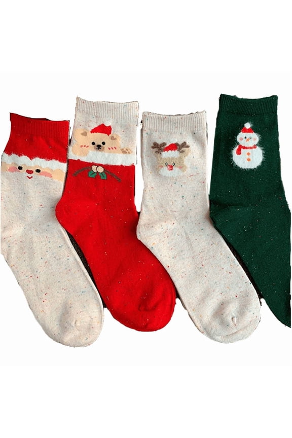 Fun Christmas Socks For Men And Women, Gifts For Holiday Parties, Novel Holiday Socks, Fun Colored Christmas Socks