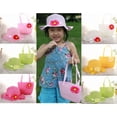 thumbnail image 1 of Yoyauz Girls Straw Sun Hat and Purse Sets Kids Child Birthdays Easter Party Summer Beach Cap Travel Gift, 1 of 5