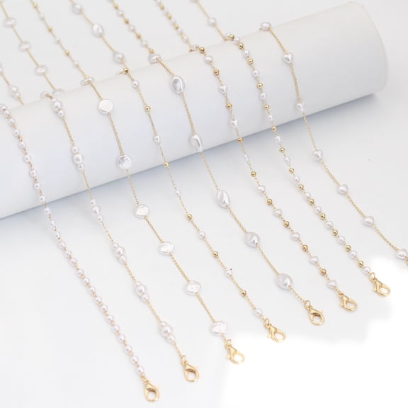 Yoyauz Glasses Chain Fashion facial mask Sling Pearl Chain Glasses Strap