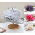 thumbnail image 1 of Yoyauz Kentucky Church Derby Dress Clock Hat Sweet Cute Floral Bucket Hat, 1 of 5