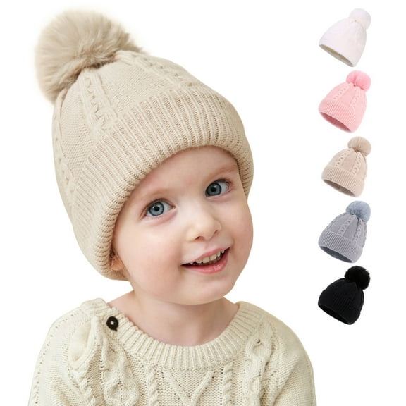 Yoyauz Kids Winter Beanie Knitting Warm Cold Weather Beanie Boy Girl Hat