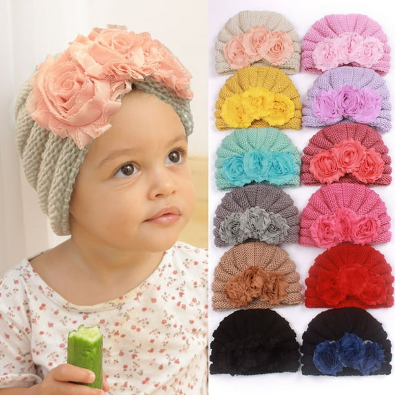 Yoyauz Kids winter beanie knitting warm cold weather beanie boy girl hat