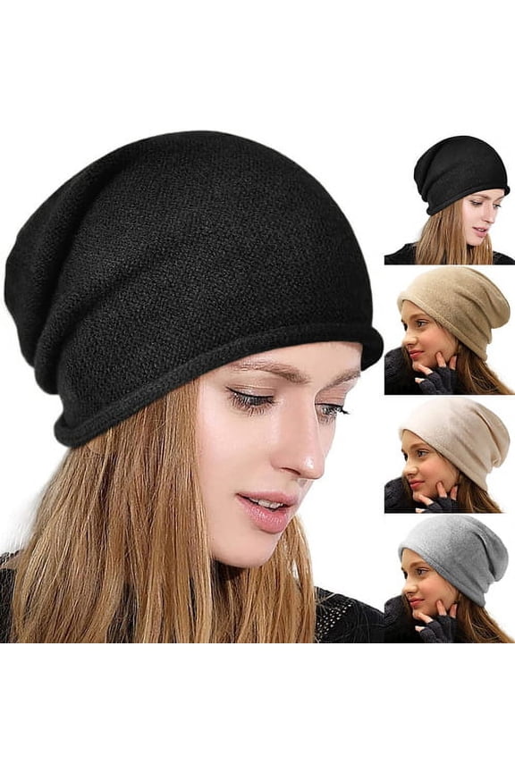 Knit Beanie Winter Hats for Men and Women - Warm, Soft Stretchy Daily Ribbed Lightweight Toboggan Cap