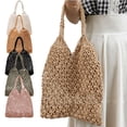 thumbnail image 1 of Yoyauz Ladies' Summer Beach Handbag Cotton Rope Vacation Handmade Shoulder Bag Wallet, 1 of 6