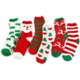 thumbnail image 1 of Yoyauz Loose Christmas plush socks for adult women and men as gifts, fluffy holiday winter socks for both men and women, 1 of 8