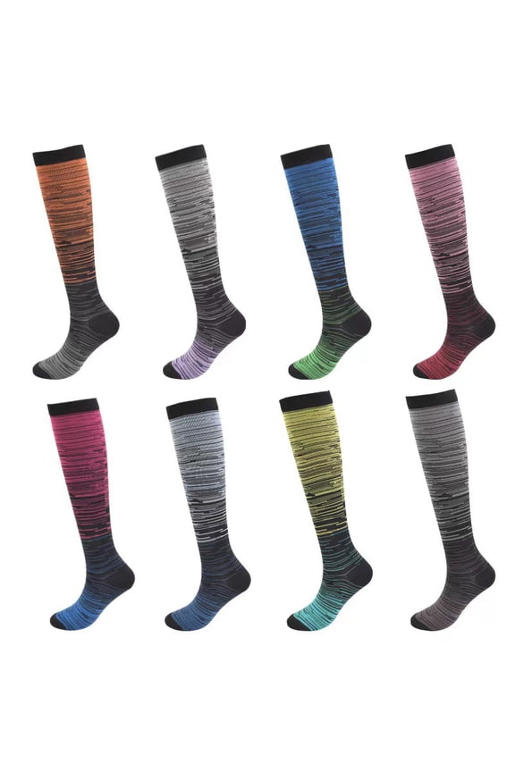 Men's And Women's Blood Circulation Compression Socks, Suitable For Nurses, Running, Sports, Flying Travel