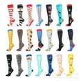 thumbnail image 1 of Yoyauz Men's And Women's Calf Compression Socks Suitable For Medical Running, Travel, And Cycling, 1 of 5