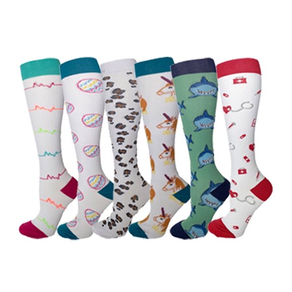Yoyauz Men's And Women's Calf Compression Socks Suitable For Medical Running, Travel, And Cycling
