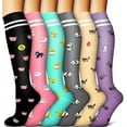 thumbnail image 1 of Yoyauz Men's And Women's Calf Compression Socks Suitable For Medical Running, Travel, And Cycling, 1 of 5