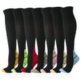 thumbnail image 1 of Yoyauz Men's and Women's Cycling Compression Socks - Best for Running, Sports, Cycling - 15-20 mmHg, 1 of 6