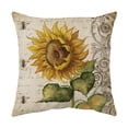 thumbnail image 1 of Yoyauz New Pillow Sun Flower Pillow Cover Cross Border Home Decoration Pillow Sofa Cushion Pillow Cover, 1 of 1