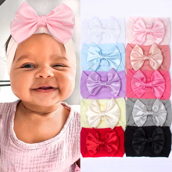 Yoyauz Newborn Baby Girl Headband Bow Baby Headband Girl Spring-Summer