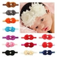 thumbnail image 1 of Yoyauz Newborn Baby Girl Hospital Cap Baby Cap Flower Baby Headband Girl Spring Summer 0-36 Months, 1 of 5